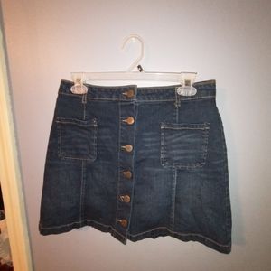 Aeropostale Jean Skirt